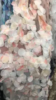 

bridal lace fabric nice looking Nigerian Lace Fabric JIANXI.C-586810 with super quality french net fabric