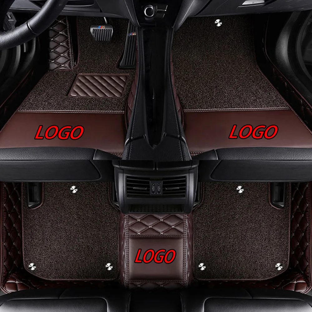 

Car floor mats with Logo/Brand Logo for Kia Rio K2 Spectra Cerato Forte K5 Optima K3 KX3 Sportage kx5 Sorento 5D car-styling car