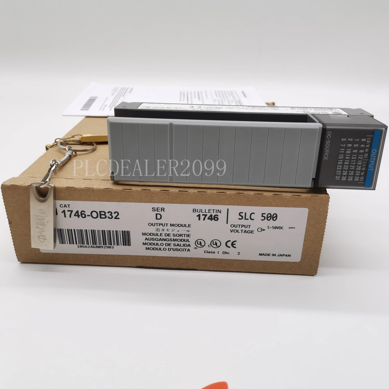 1 предмет; Новинка; 1746-OB32 1746OB32 SLC 500 32-Ch DC Выход модуль 1746 ob32