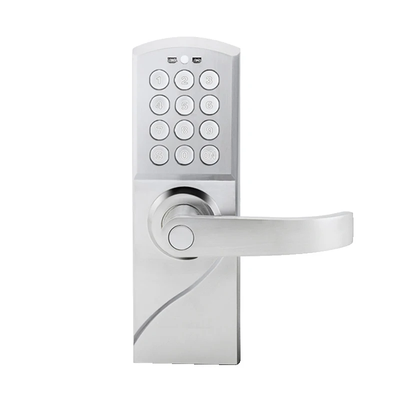 Right push pull Электрический кодовый дверной замок умная блокировка цифровой клавиатуры для Домашний Деревянный двери - Цвет: Right push pull