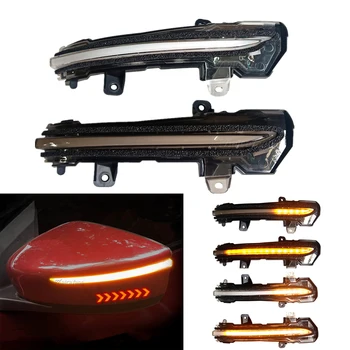 

For Nissan Kicks Note e-Power 2017 2018 Car Accessories Dynamic LED Turn Signal Light Side Wing Mirror Indicator Blinker Lamp