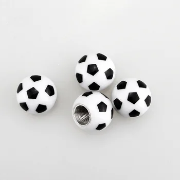 

Universal Football Design Biycle Car Truck Motorcycle Wheel Tire Valve Caps Dust Dustproof Cap 4pcs