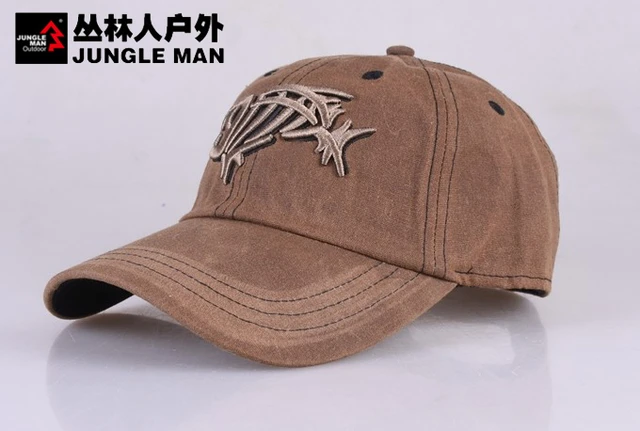 Jungle Man G.loomis Outdoor Fishing Cap Baseball Cap Solid Outdoor