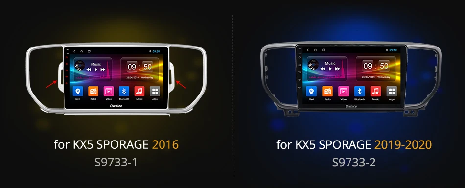 Ownice Android 9,0 8 основной для KIA Sportage 4 KX5 Автомагнитола Навигация DVD плеер 4+ 64 k3 k5 k6 360 панорама DSP 4G SPDIF