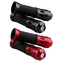 2шт 22 мм CNC мотоцикл Ручка Бар рукоятки Стандартный полый прочный модифицированные части универсальные аксессуары для мотоцикла