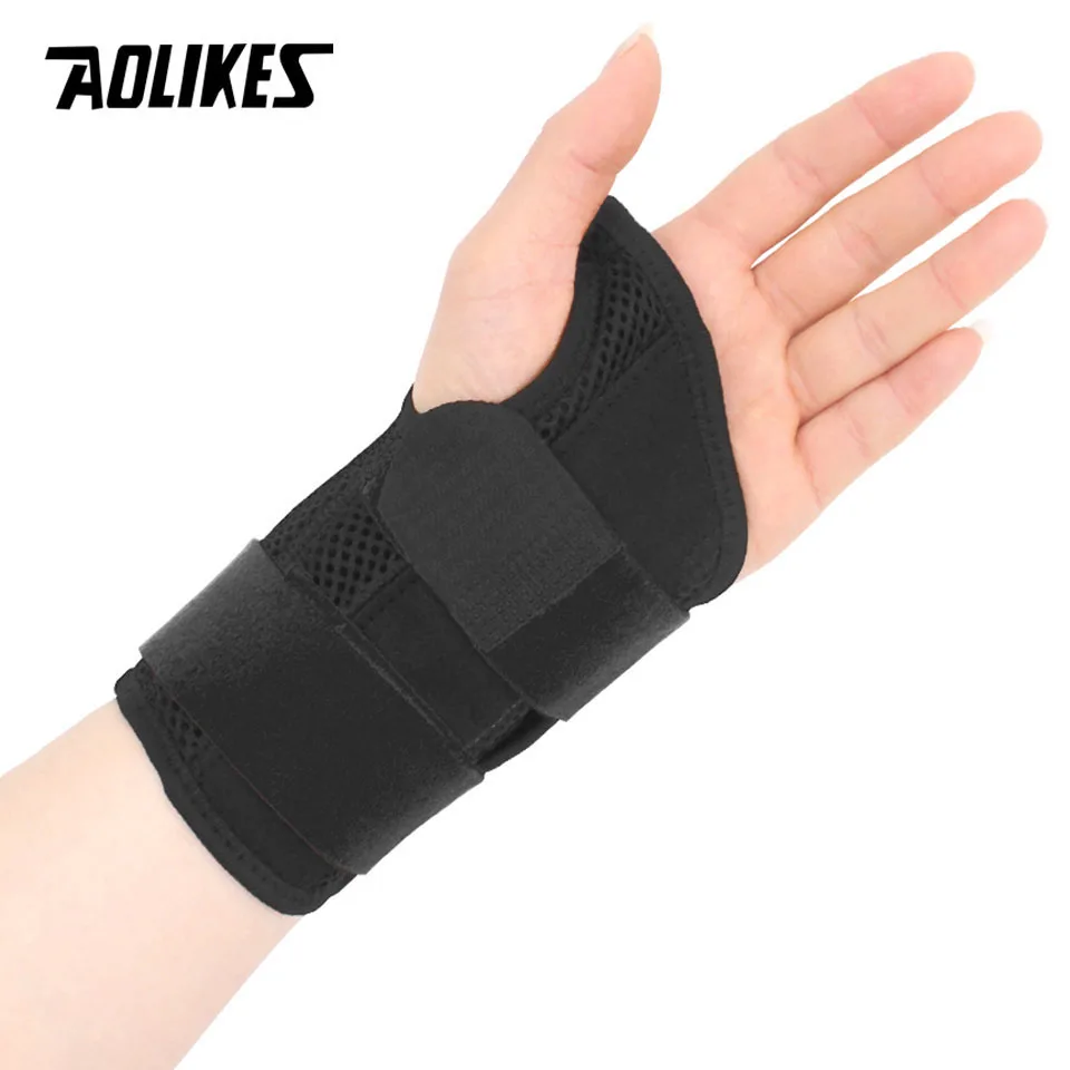 1PC Adjustable Wrist Fitted Stabilizer Splint Carpal Tunnel Hand Compression Support Wrap for Wrist Injuries Pain Relief wrist brace,wrist guard,wrist support,wrist support band