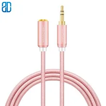 Audio Extension Cable 3 5mm Male to Female Stereo Aux Cord Gold Plated Compatible Headphones Home Car Stereos Smartphones