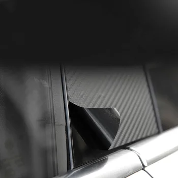 

Lsrtw2017 Carbon Fiber Pvc Car B Post Window Trims for Volkswagen Arteon 2017 2018 2019 Accessories Sticker