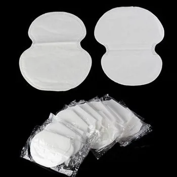 

50pcs Underarm Dress Clothing Armpit care sweat scent perspiration Pad shield Absorbing deodorant Antiperspirant
