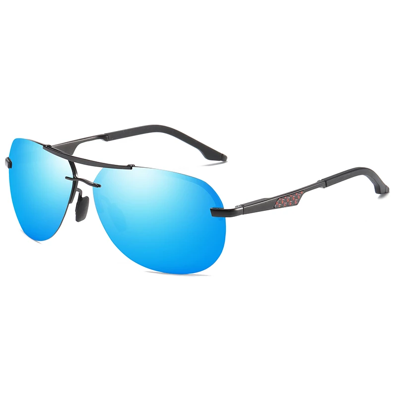 C5 Blue mirror Pro Acme, фирменный дизайн, авиа, пилот, солнцезащитные очки, мужские, поляризационные, для вождения, солнцезащитные очки для мужчин, zonnebril heren PC1305 - Цвет линз: C5 Blue mirror