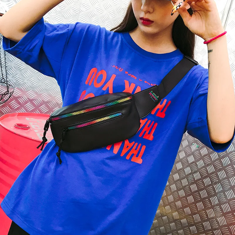 

Spring Small Bag Women's 2019 New Style Fashion Korean-style Versatile Shoulder Bag Chest Pack Fashion Wallet Honey Disco Dancin