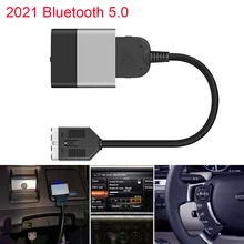 Bluetooth 5.0 Car Kit for Range Rover Music Receiver Airdual Module for Land Rover 30 pin iPod Interface AUX Adapter for Jaguar