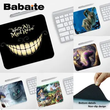 

Babaite Top Quality Alice in Wonderland DIY Design Pattern Game mousepad Top Selling Wholesale Gaming Pad mouse Gaming Mouse Pad