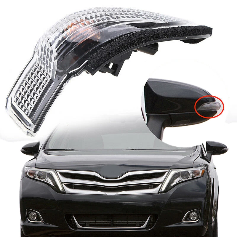 1 пара зеркало заднего вида, сигнальный светильник, лампа мигания для Toyota Corolla Camry Yaris Prius C Avalon для Scion Im Venza 81740-52050