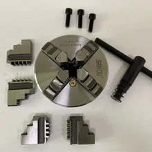 

4 Jaw Lathe Chuck Self-Centering K12-80 Manual Lathe Chuck SANOU Brand Lathe Accessory For Mini Lathe
