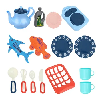 

1 Set Cutlery Toys Playing House Prop Cooking Utensil Toy Tableware Toy