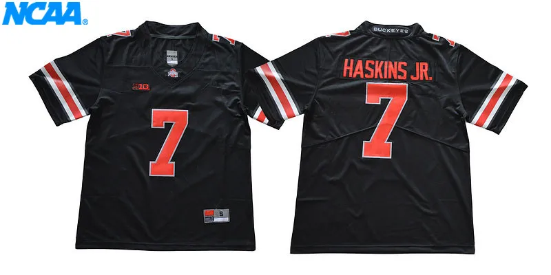 Новое поступление высокое качество штат Огайо Доббинс#2 Haskins JR.#7 Эллиотт#15 футболка колледжа Ограниченная серия трикотажные изделия S-XXXL