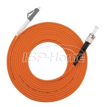5 шт./пакет 3 м LC/UPC-ST/оптический патч-корд Simplex 2,0 мм OM1 62,5/125um многомодовый волоконно-оптический патч-кабель