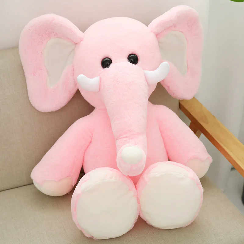 

Cute Elephant Doll GIRL'S Heart Plush Toys Pajama Pillow Baby Elephant Doll Children Birthday Gift Girl'S