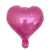 Ballons en aluminium en forme de cœur, 10 pièces, 10 pouces, décoration pour fête prénatale, anniversaire, mariage, à air ► Photo 3/6