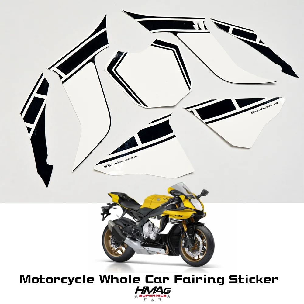 Kit For 2016 Yamaha R1 60th Anniversary Abs New Stickers Motorcycle Whole Car Fairing Sticker