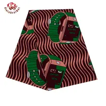 Новейший стиль, хлопковая африканская восковая одежда, голландский воск, 6 ярдов, для вечернего платья, африканская новинка, бинтареалвоск 24FS1356