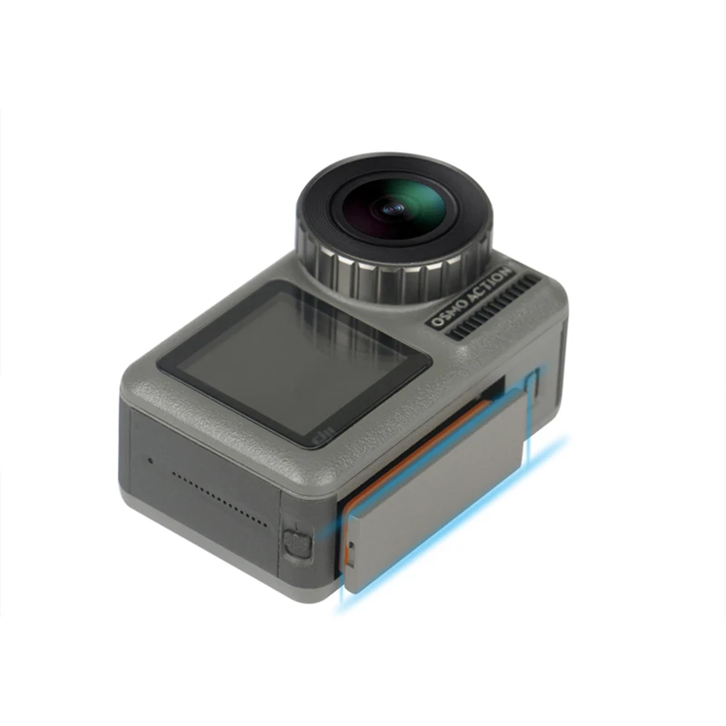 Новое 3 в 1 зарядное устройство аккумулятора зарядка концентратор+ 3pes 1220 мАч Action battery Kit для DJI Osmo Action Sports camera Аксессуары