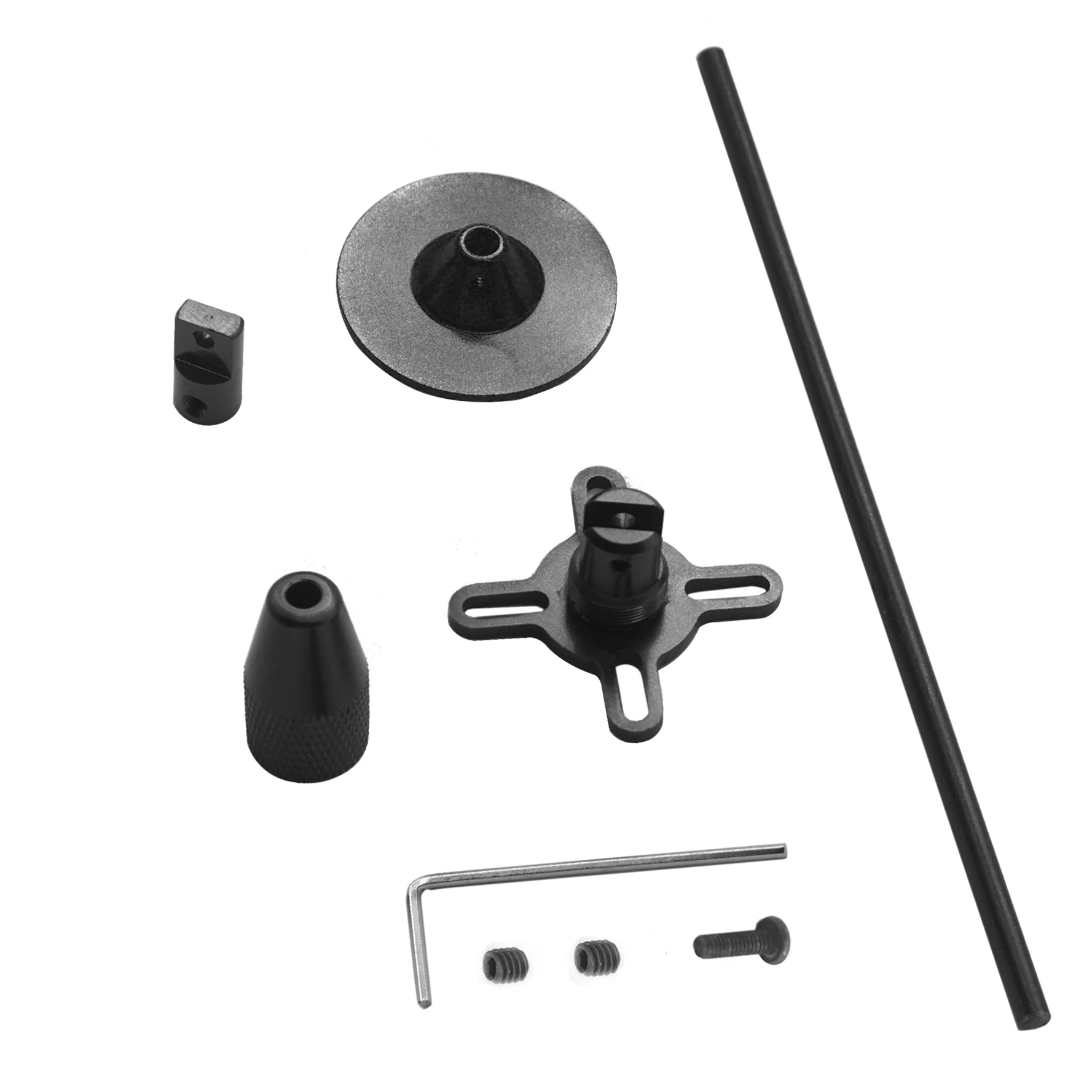 BAIWANLIN Carbon Fiber Rod Round Rod Solid Pole Quadcopter Fixed