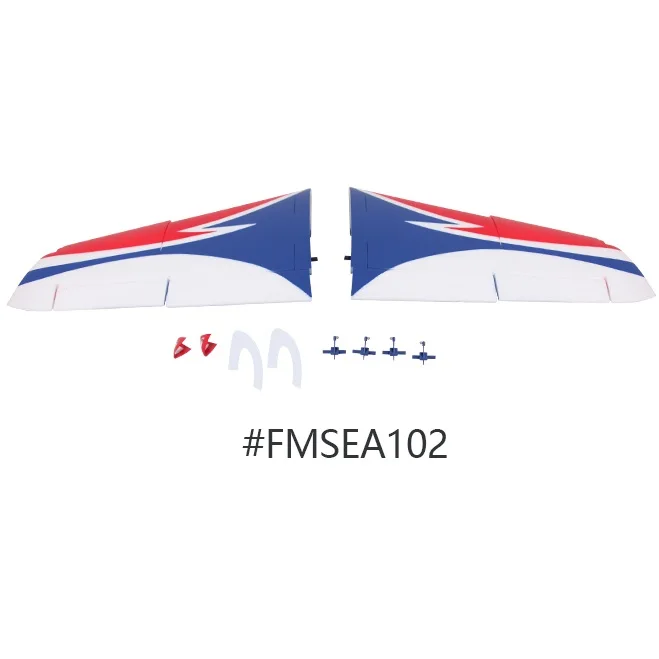 Основное крыло для модели FMS новое 70 миллиметровое дистанционное управление Jet
