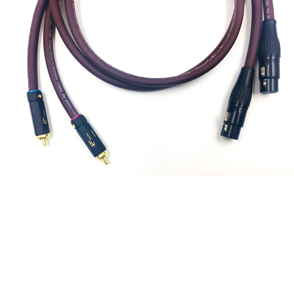 HiFi 2XLR мама к RCA мужской кабель усилитель CD dvd плеер динамик соединительный