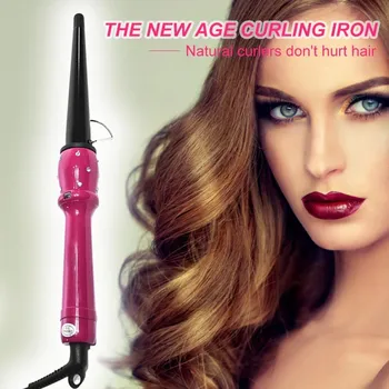 

Hair Curling Machine 360 Degree Rotating Best Hair Curling Iron Wand Ceramic Unisex Electric Hair Curler Wet And Dry Hair