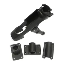 Рыболовный электрозамок держатель удочки с 2 боковыми креплениями Регулируемая удочка для рыболовной лодки стойки Y4UB