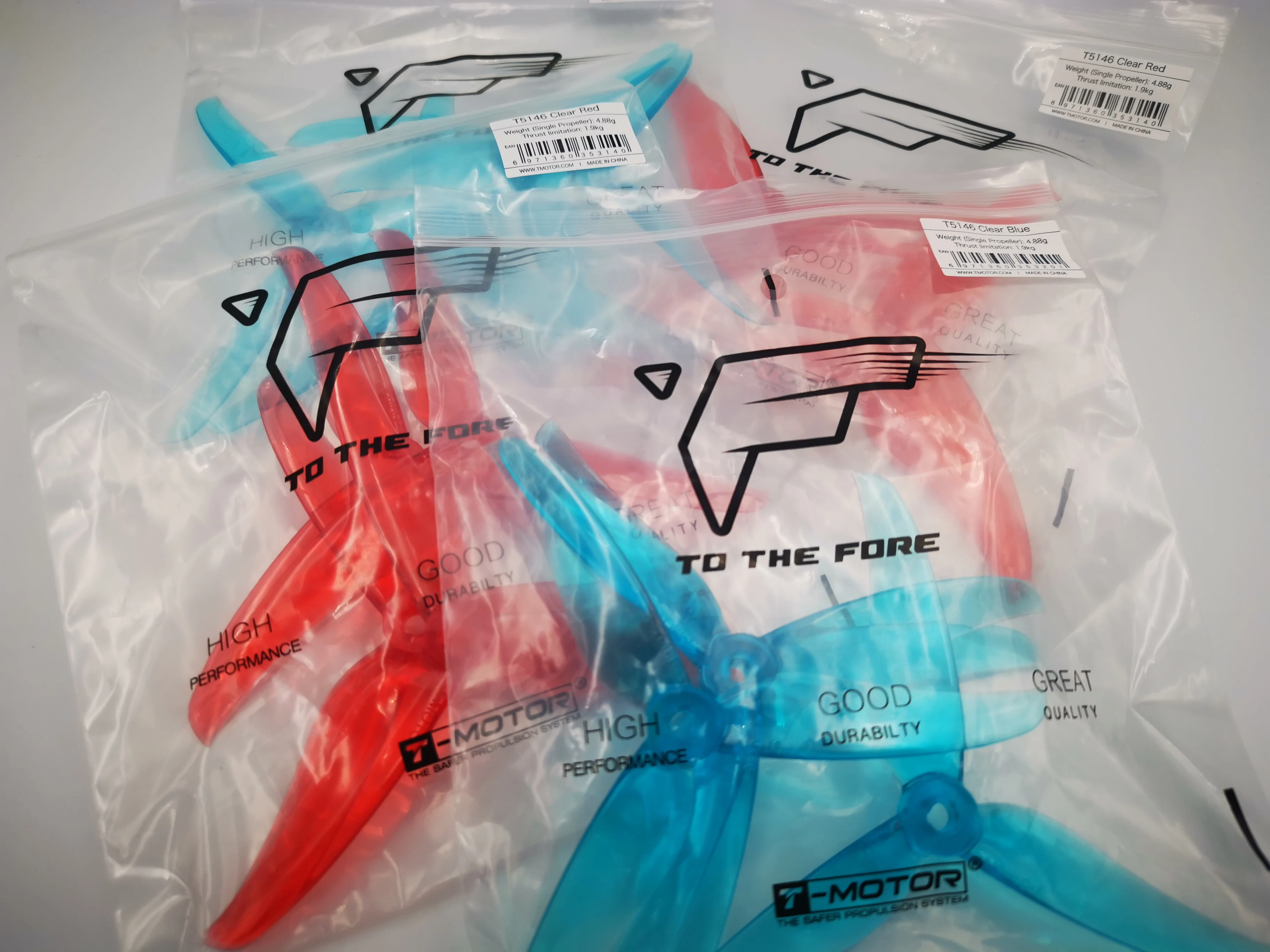 24pcs /12Pairs T-motor T5146 5146 5 Inch 3-blade Propeller compatible CW CCW T-motor FPV Propeller for FPV RC Drone Accessories thumbnail 6