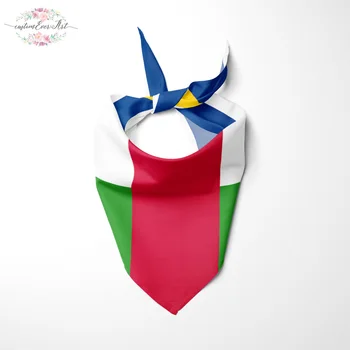 

The Central-African-Republic flag Dog Bandana Cat Bandana Pet Bandana Pet Accessory personalized name custom pet present scarf