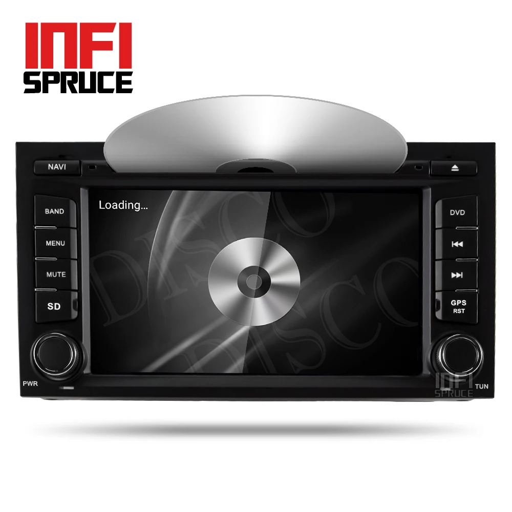 Infispruce 7 дюймов Android 9,0 автомобильный dvd для Seat Leon 2013- с 8 ядрами Радио Стерео gps навигация автомобильный стерео медиаплеер