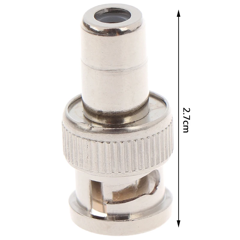 5Pcs BNC Male to AV RCA Female Coax Coaxial Connector Adapter hot sale | Электроника