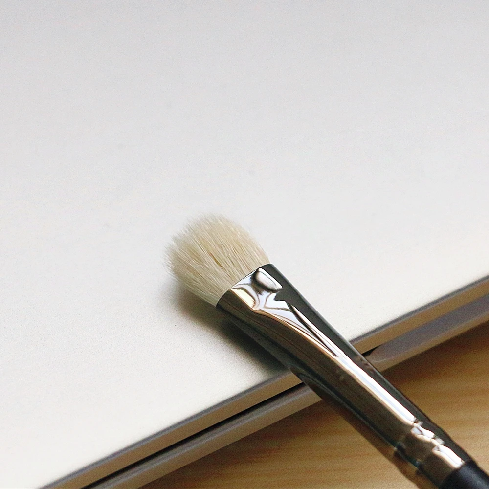 P series 239# кисть для теней для век местная Кисть для нанесения основы тонкий светильник пиковая Шерсть косметический инструмент Косметическая кисть 1 шт
