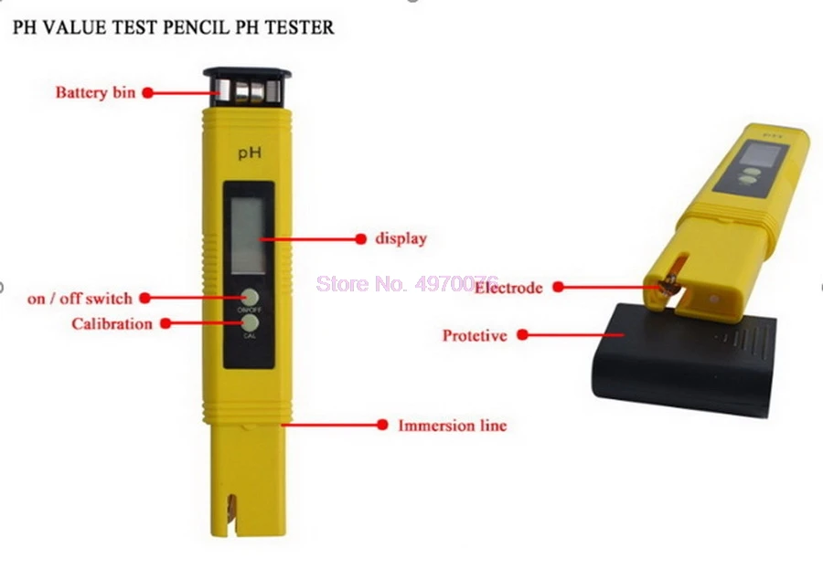 20pc PH TDS 미터 테스터 휴대용 펜 디지털 0.01 고정밀 필터 측정 수질 순도 테스트 도구, 휴대용 펜