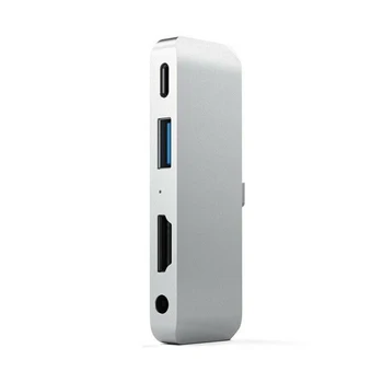 

4-in-1 HD 4K Adapter High Speed Type-C To HDMI PD USB Audio USB 3.0 Adapter Mobile Hub EM88