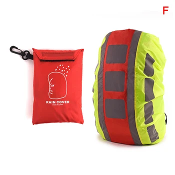 

High Visibility Waterproof Backpack Dust Rain Cover Camping Hiking Rucksack Bags Cover ZJ55
