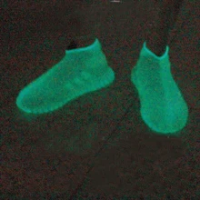 Флуоресцентные Водонепроницаемые дождевые бахилы, туфли для многократного применения, Нескользящие силиконовые чехлы для обуви, обуви, пылезащитный чехол