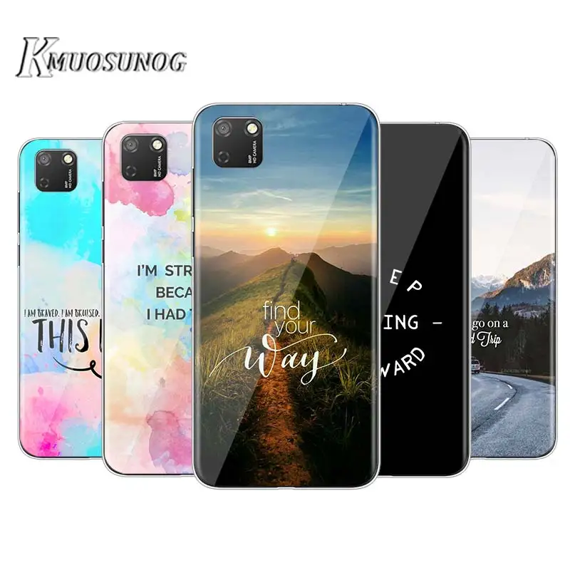 

Keep Moving Forward for Huawei Honor 9S 9A 9C 30 20 10i 9X Lite 8X 20 10 10i 9 Lite 8C 8A 7C 7A Pro Phone Case