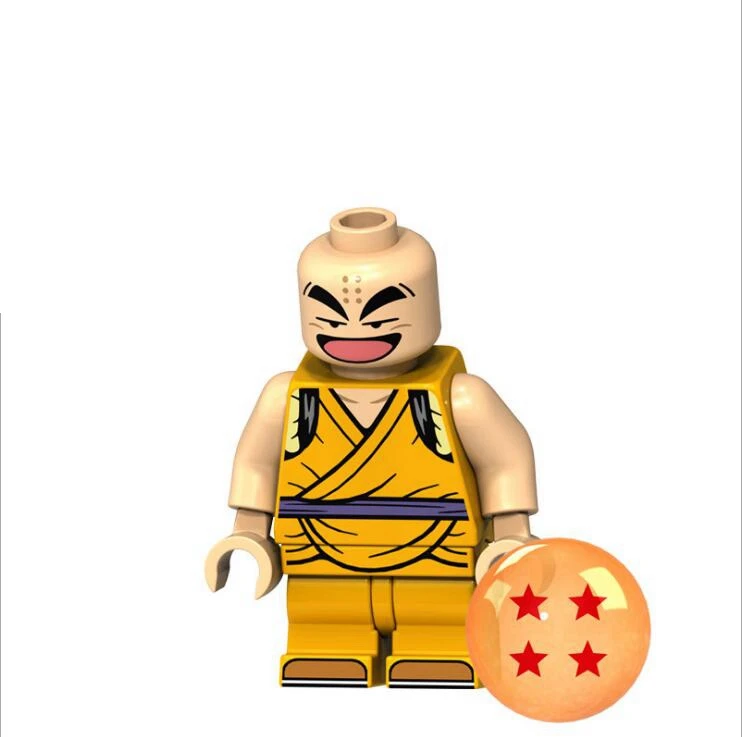 Dragon Ball Z Супер Saiyans Goku Vegeta Krillin trunks Cell Broly Аниме фигурки строительные блоки подарки для детей игрушки - Цвет: XP066