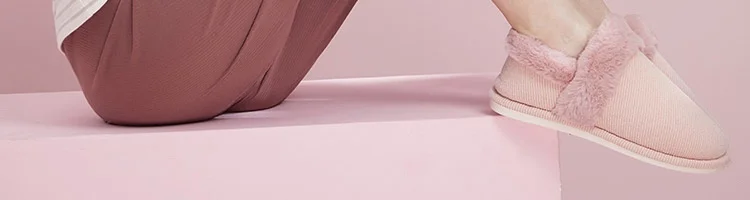 Xiaomi/домашняя обувь; зимние толстые тапочки из пушистой искусственной шерсти; теплая Домашняя обувь; нескользящая Бесшумная обувь для мужчин и женщин