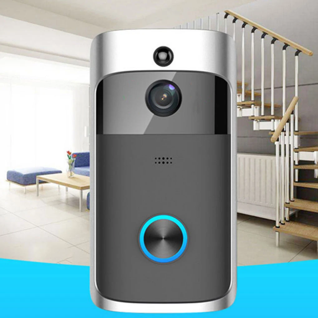 

Smart WiFi Doorbell Video 720P HD Camera Phone Bell Two Way Intercom Intelligent Home Supply