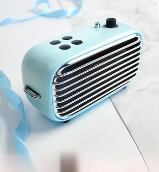 

New LOFREE Poison-M Bluetooth speaker Robin Blue Restore FM Radio portable Wireless Music Player Subwoofer gift for girl