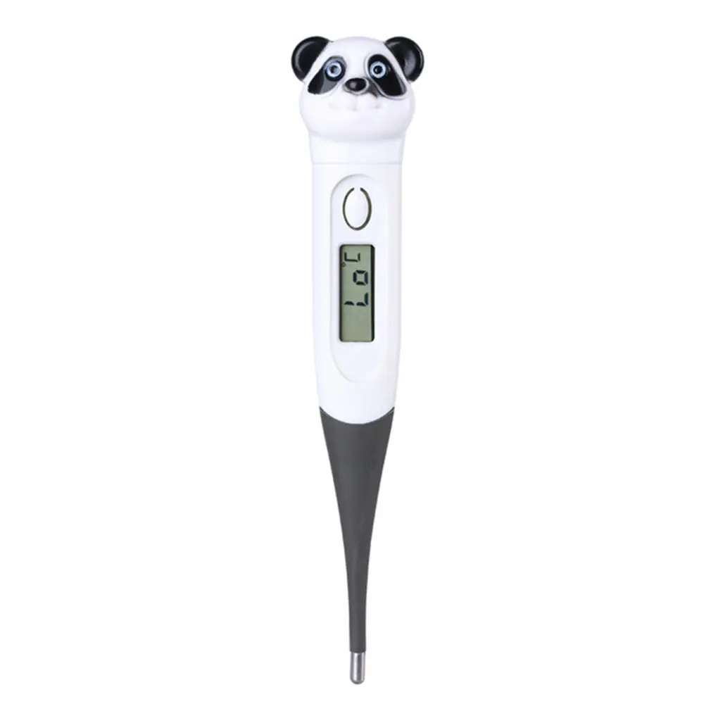 panda Детский термометр с мультяшным животным, водонепроницаемый термометр для детей, цифровой термометр для младенцев, взрослых, портативный - Цвет: panda