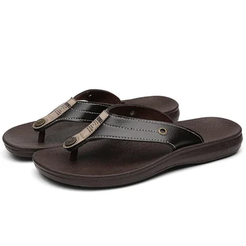

2020 summer beach flip-flops men's flip-flops non-slip sandals home indoor bathroom slippers casual tide men's shoes