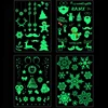 Christmas Luminous Tattoo Santa Snowflake Waterproof Glow Tattoo Sticker for Kids Xmas Gifts Christmas Navidad Natal Decorations ► Photo 2/6