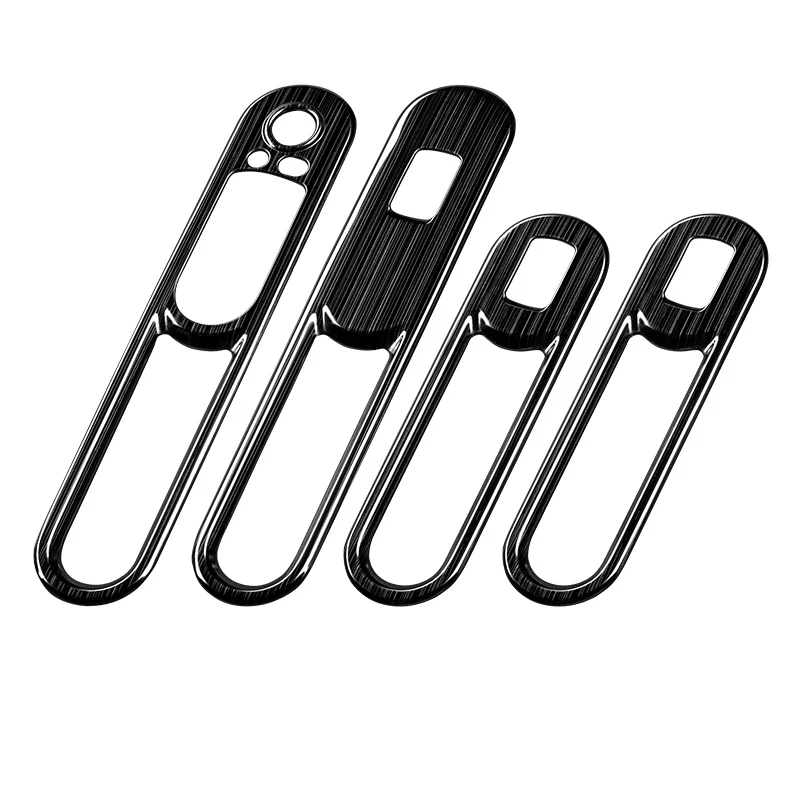 4Pcs Car Windows Control Panel decoration cover For MINI Cooper F54 Clubman Automotive interior sticker car styling Accessories